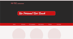 Desktop Screenshot of hi-tecautobedrijf.com